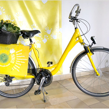 Das gelbe Fahrrad